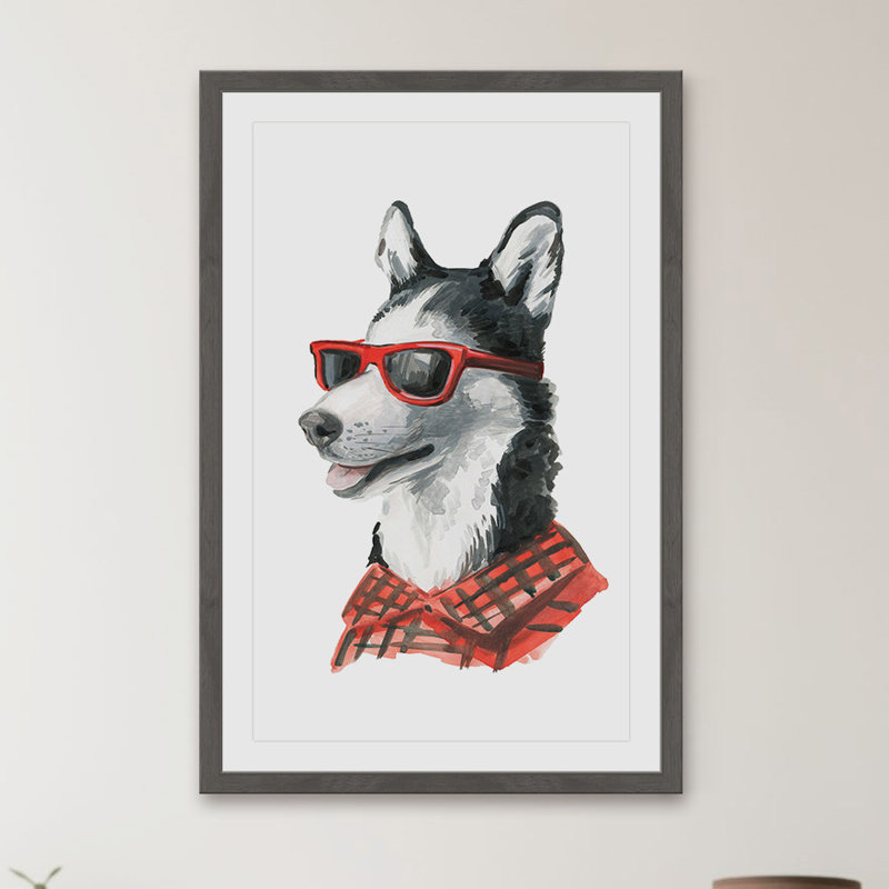 Cool Raoul - Single Picture Frame Painting, 46 cm H x 30 cm W x 3.81 cm D