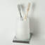 Edition K Toothbrush Holder - Wall Mount - 5" Brass/Glass/Polished Chrome