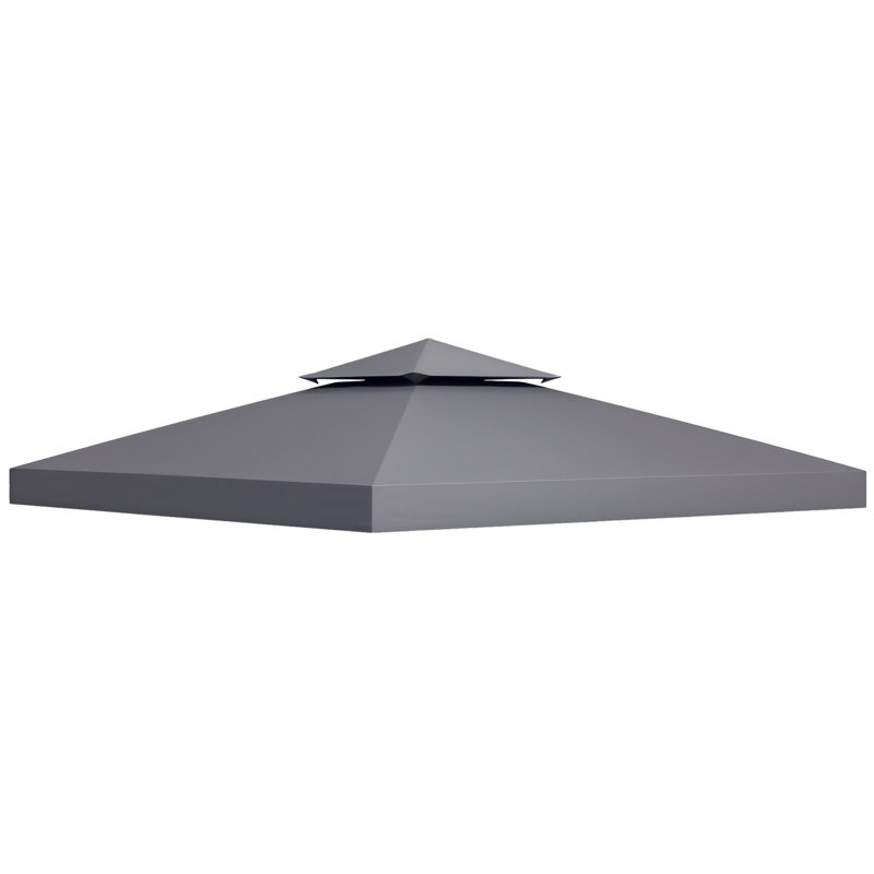 Dakota Fields Fabric Replacement Canopy for Canopy, Grey