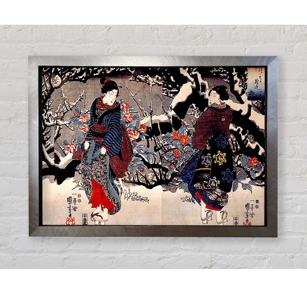 Utagawa Kuniyoshi Japanische Frauen - Druck