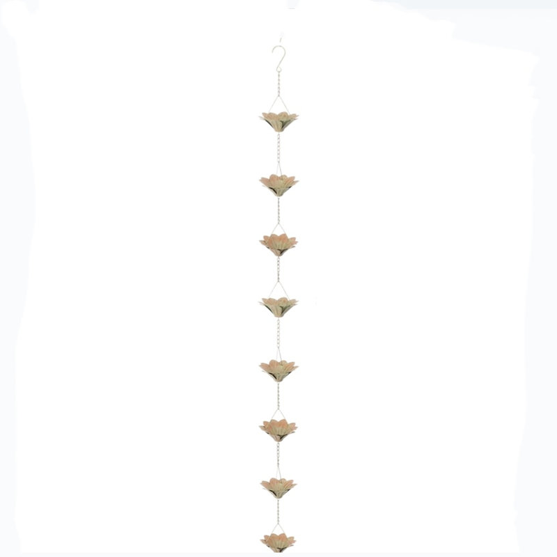 Metal No Subject Rain Chain