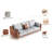Dorli Flared Arm Sofa-135993922