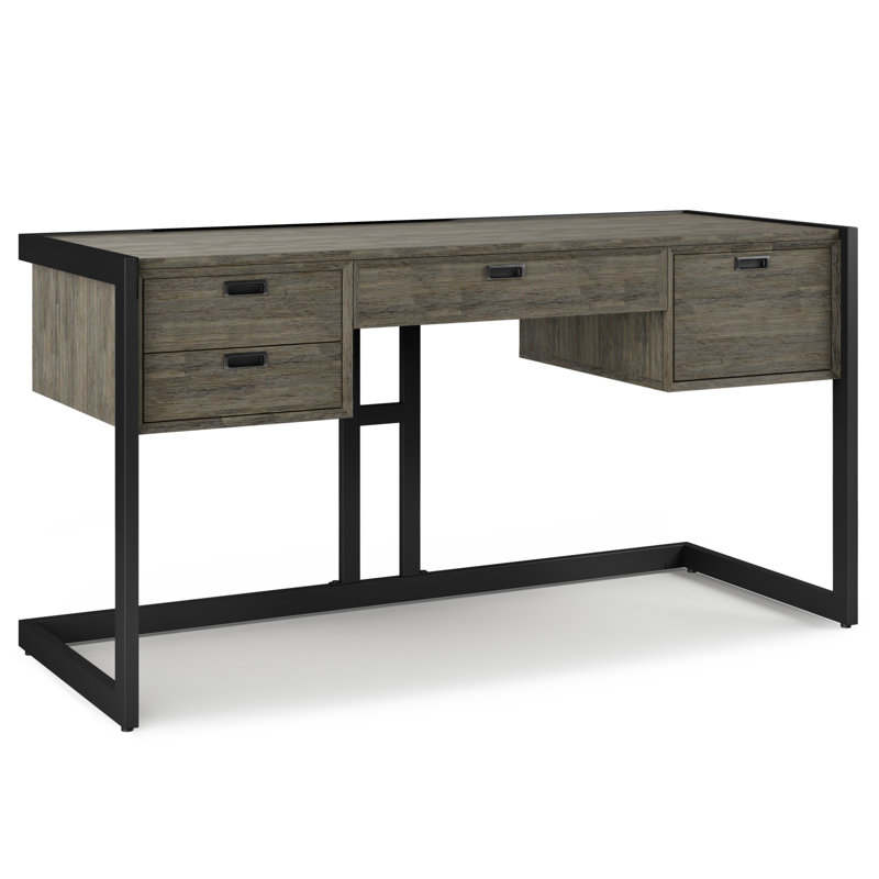  Bureau en bois massif Hampden