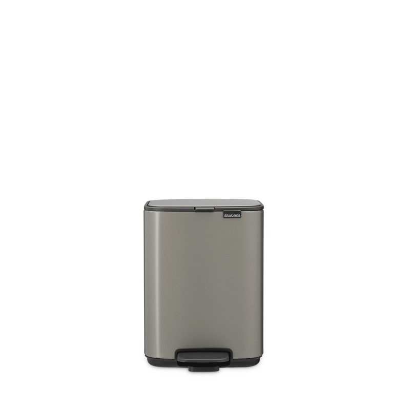 Poubelle à pédale Brabantia Bo, 1,1 gallon (4 litres), Platine