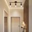 Amsi 3-Light Black Ceiling Spotlight