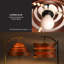 Lampe sur pied Cascade Mid-Century