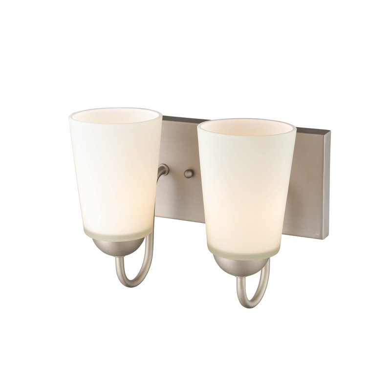 Ardak 2 - Light Dimmable Vanity Light, Satin Nickel