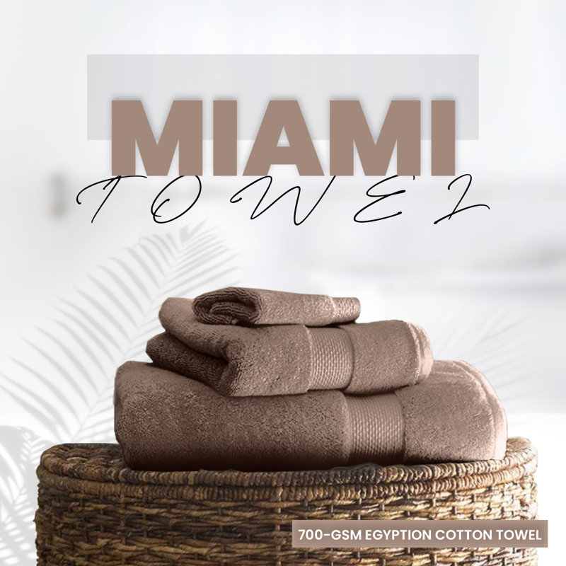 Miami 2 Piece Bath Sheet Same-Size Bale, Camel, Jumbo Bath Sheet - 2 Pack