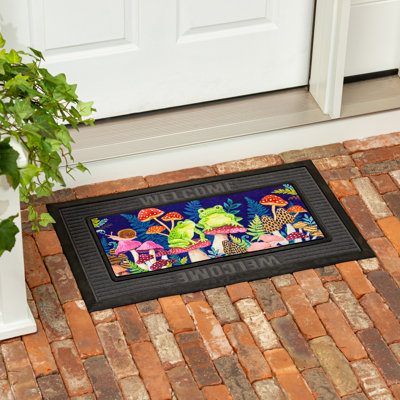 Tapis de grenouille et champignon Sassafras