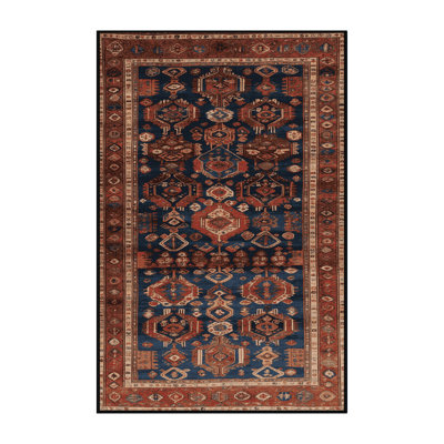 Tapis brun turc lavable à la machine