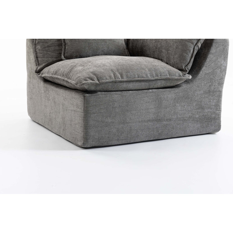 74.8" Width Cloud Couch Oversized Modular Sectional Sofa True Relax Comfy Couches Wide&Deep Seat Sofas For Living Room Furniture Sets