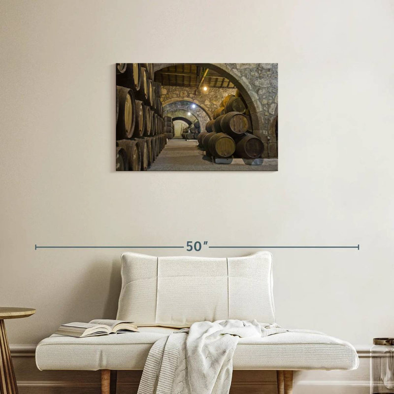 Cellar Wine Barrels, 20" H x 30" W