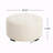 Upholstered Round Ottoman-1450469886