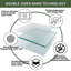 70-72'' W X 76'' H Frameless Hinged Shower Door With Clear Glass Panel