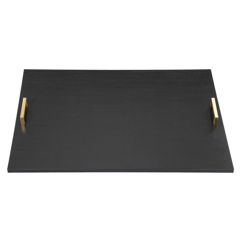 Couvercle de poêle avec poignées, Noir mat, Gold
