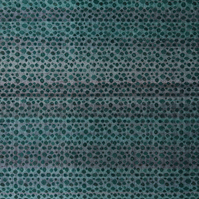 Tapis abstrait moderne 4484, Carré 4 pi