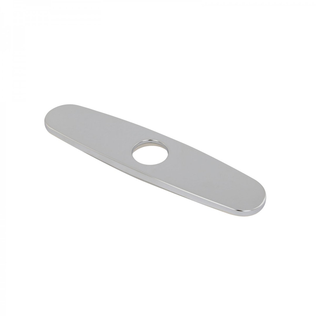 Faucet Hole Cover Plate Widespread PVD Everlasting Finish for Single Hole Faucet Conversion The Renovators Supply Inc. 