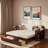 Multifunctional Daybed With Storage Drawer, Open Compartments And Hydraulic Side Table-425521172-425521173