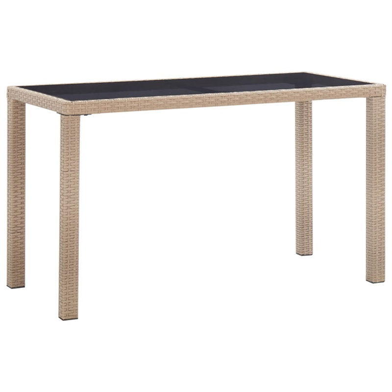 Akenya Coffee Table, Black, Beige