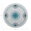 Glass Beads Round Beaded Placemats