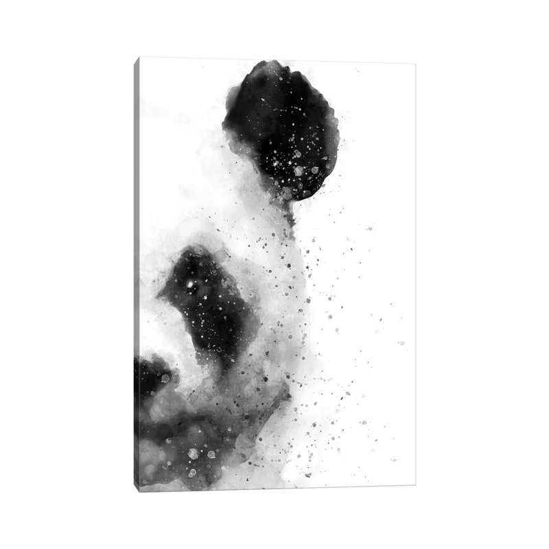 Panda at Attention 1 Piece Wrapped Canvas Painting, 45.72cm H x 30.48cm W x 1.91cm D