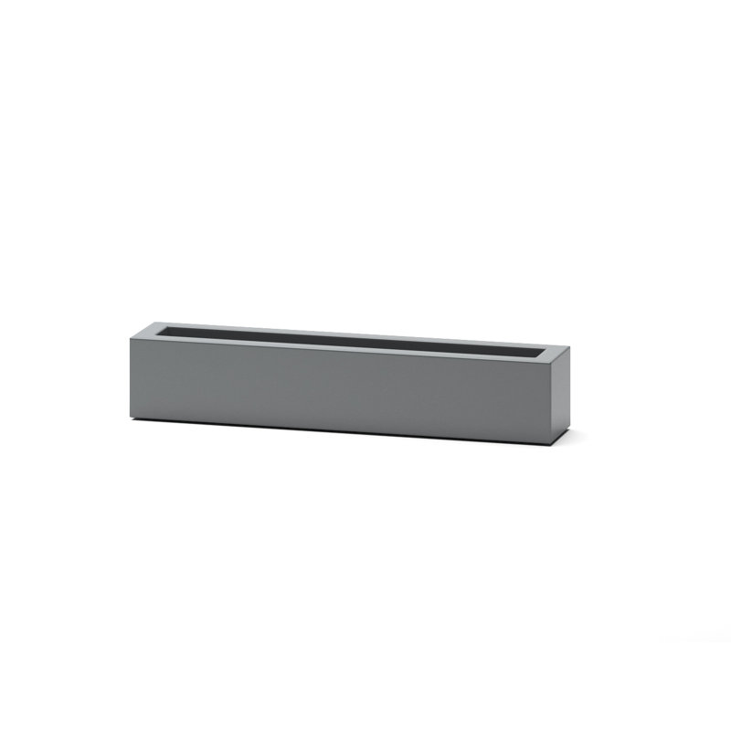 Roselee Handmade Planter Box, Gray