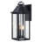 22.5" H 3-Light Large Black Outdoor Wall Lantern Sconce-839458144-866616461