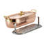 Ruffoni Historia Oval Fish Kettle Copper Rectangular Braiser with Lid