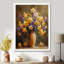 Jaune jonquille mauve délice jonquilles - jonquilles murales-106121054-106121057