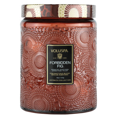 Jar Candle with Glass Holder