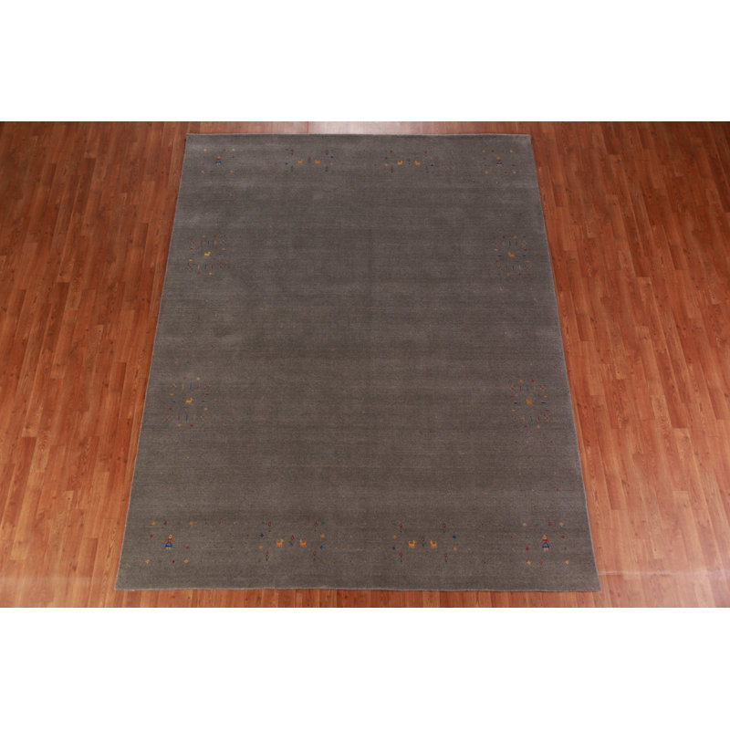 Tapis indien fait à la main Gabbeh 8 x 10
