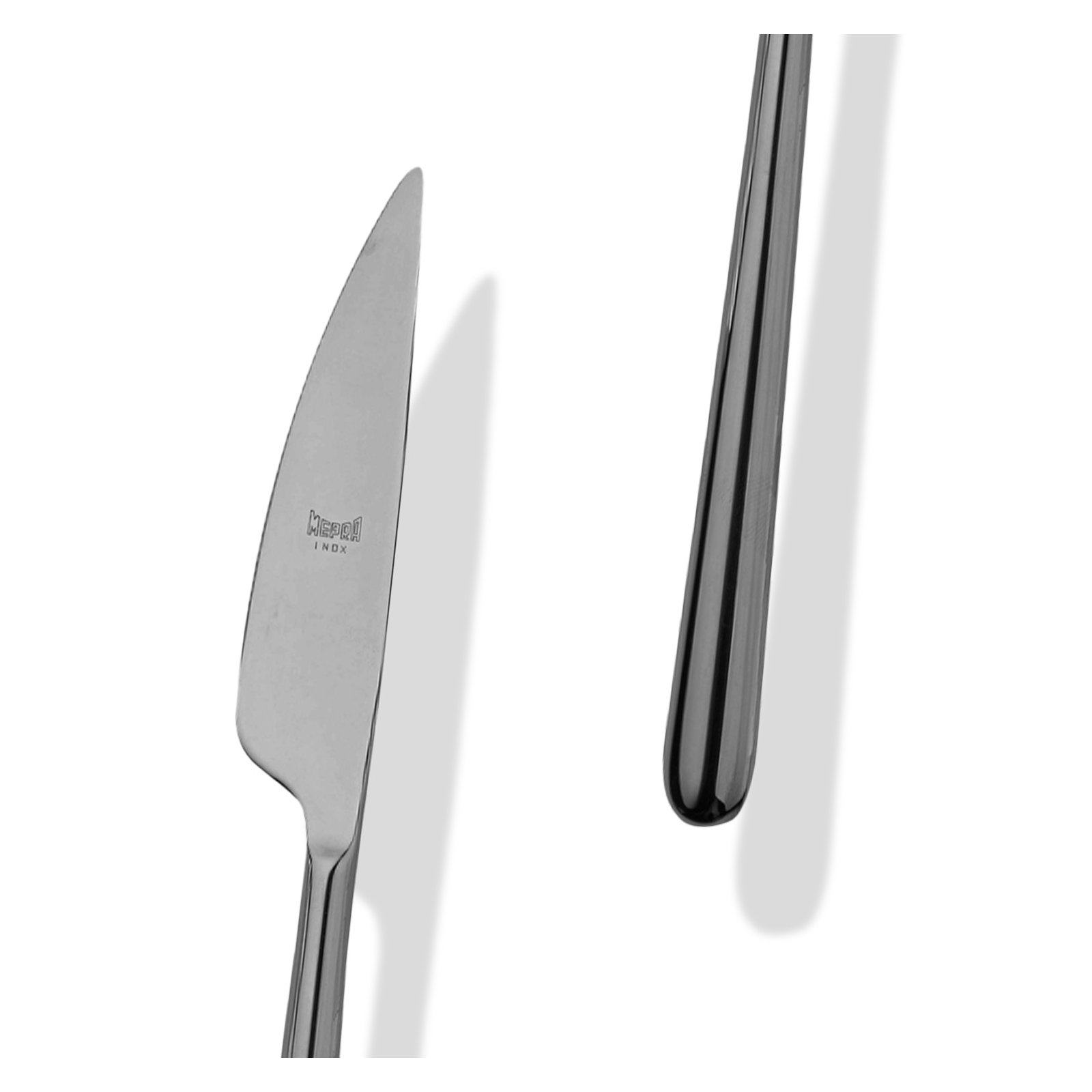 Linea Cutlery Set 5 Pcs Linea, Black Gold