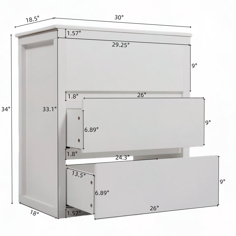 Vanities, White