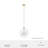 High Oaks 3 Light Globe Pendant-69880535