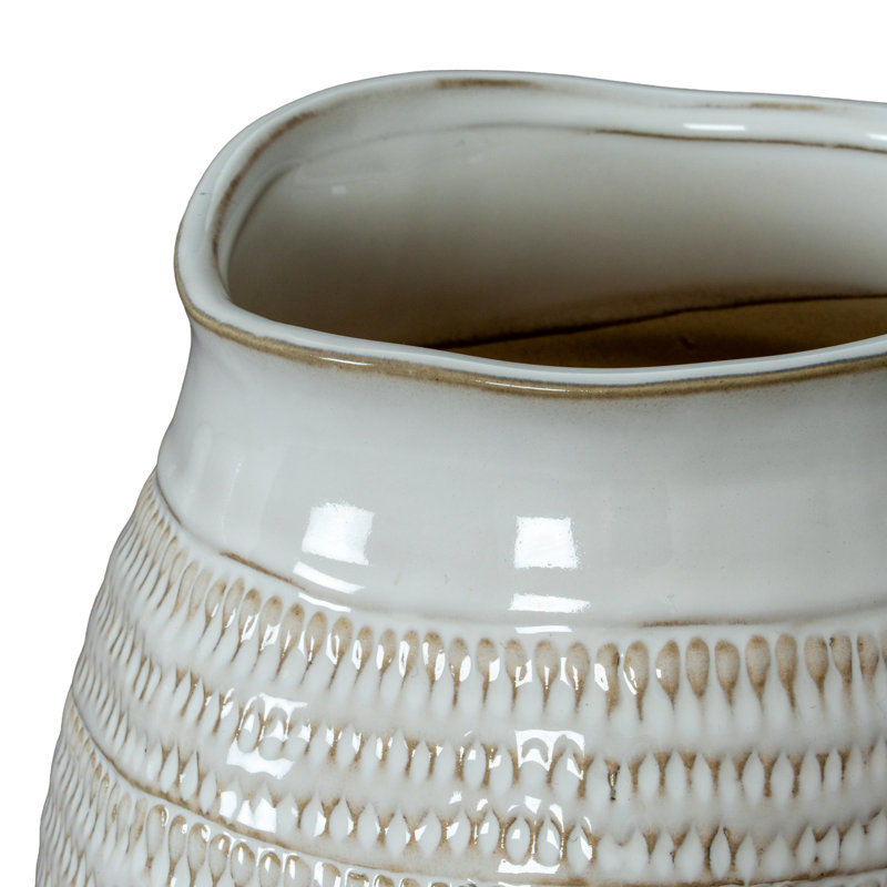 Catheline Handmade Ceramic Table Vase, 26cm H x 26cm W x 26cm D