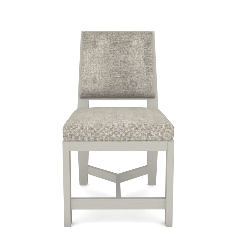 Thom Filicia Home Upholstered Back Side Chair, Impala Storm, Wrenn