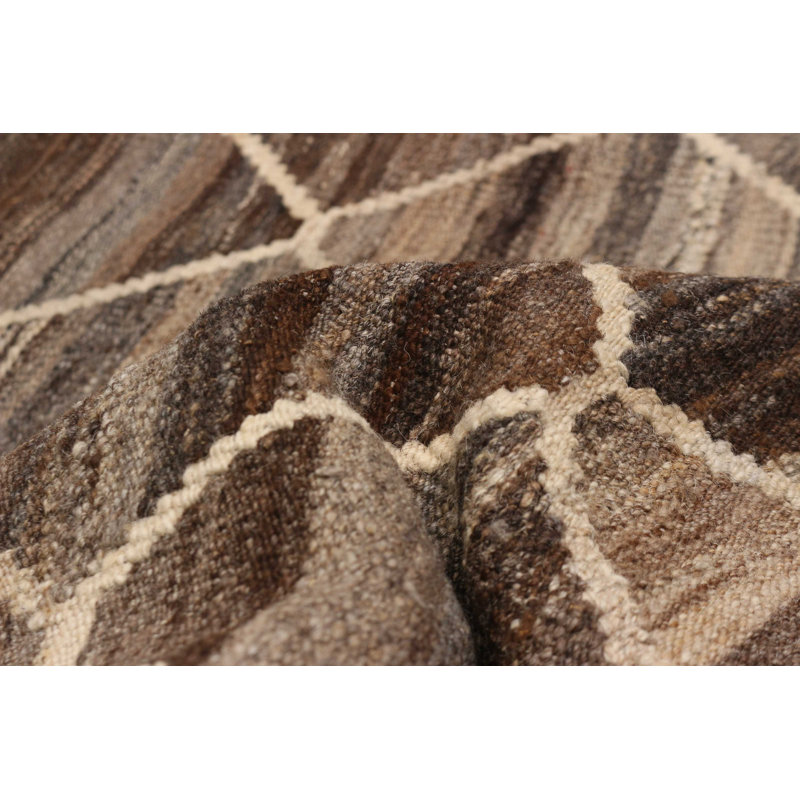 Sivas Brown Kilim 5'2" x 6'8"