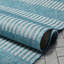 Well Woven Medusa Stria Geometric Flat-Weave Indoor/Outdoor Area Rug-65874545