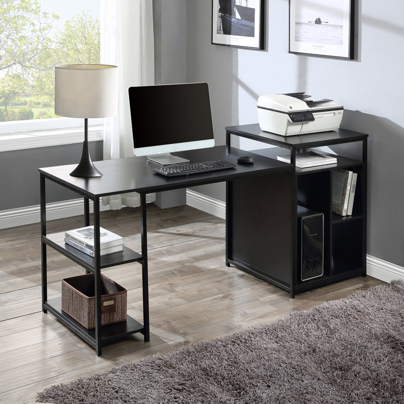 Bureau de bureau Home, Noir