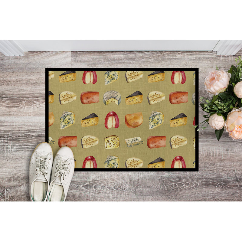 Non-Slip Outdoor Doormat, 27" W x 18" L 
