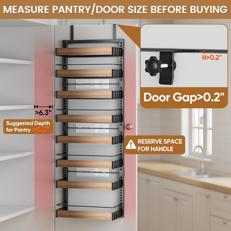 Hanging Spice Rack Seasoning Layer