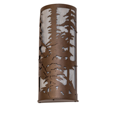 2 - Light Flush Mounted Sconce