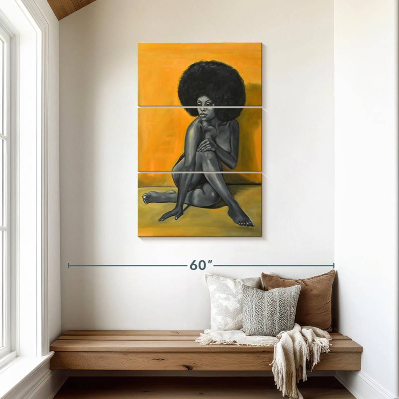 Leisha Black Essence I, 45" H x 28" W