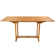 Extendable Rectangular Teak Outdoor Folding Bar Table