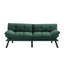 Canapé-lit inclinable convertible 70,9 po avec accoudoirs réglables-1052484601