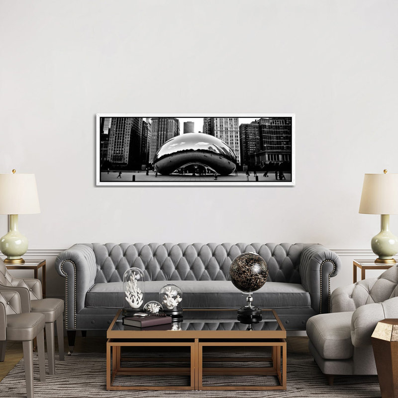 Unknown Artist by Unknown Artist - Floater Frame Panoramic Gallery-Wrapped Canvas Giclée on Canvas, 50.8 cm H x 152.4 cm W