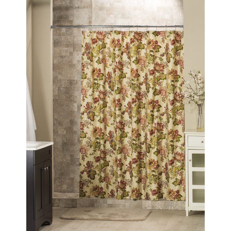 Rideau de douche en coton 