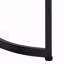 Table d'appoint, table d'appoint, ronde, de bout, table de chevet, stratifié gris lampe, contemporain, moderne