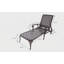 Aluminium Cast lounge chair-1154345015