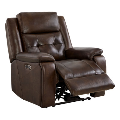 38'' Dual Motor Power Recliner Chair with Adjustable Headrest and Wall Hugger Design